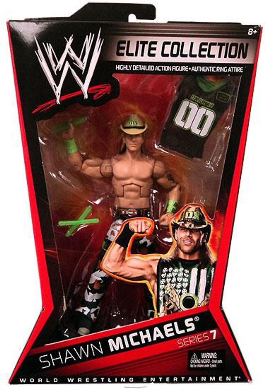 Wwe Wrestling Elite Collection Series 7 Shawn Michaels Action Figure Mattel Toys Toywiz - tyson kidd theme roblox