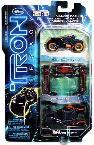 Tron Legacy Villain Exclusive Diecast Vehicle 3Pack Spin Master ToyWiz