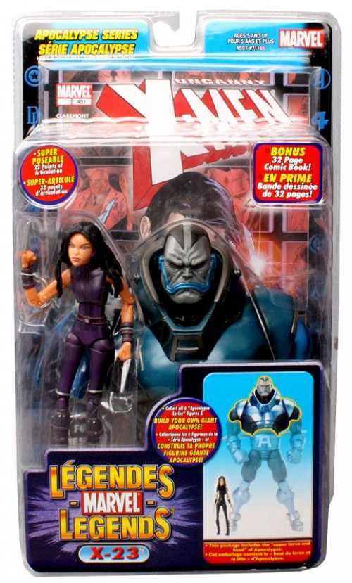Marvel Marvel Legends Apocalypse Series X-23 Action Figure Purple