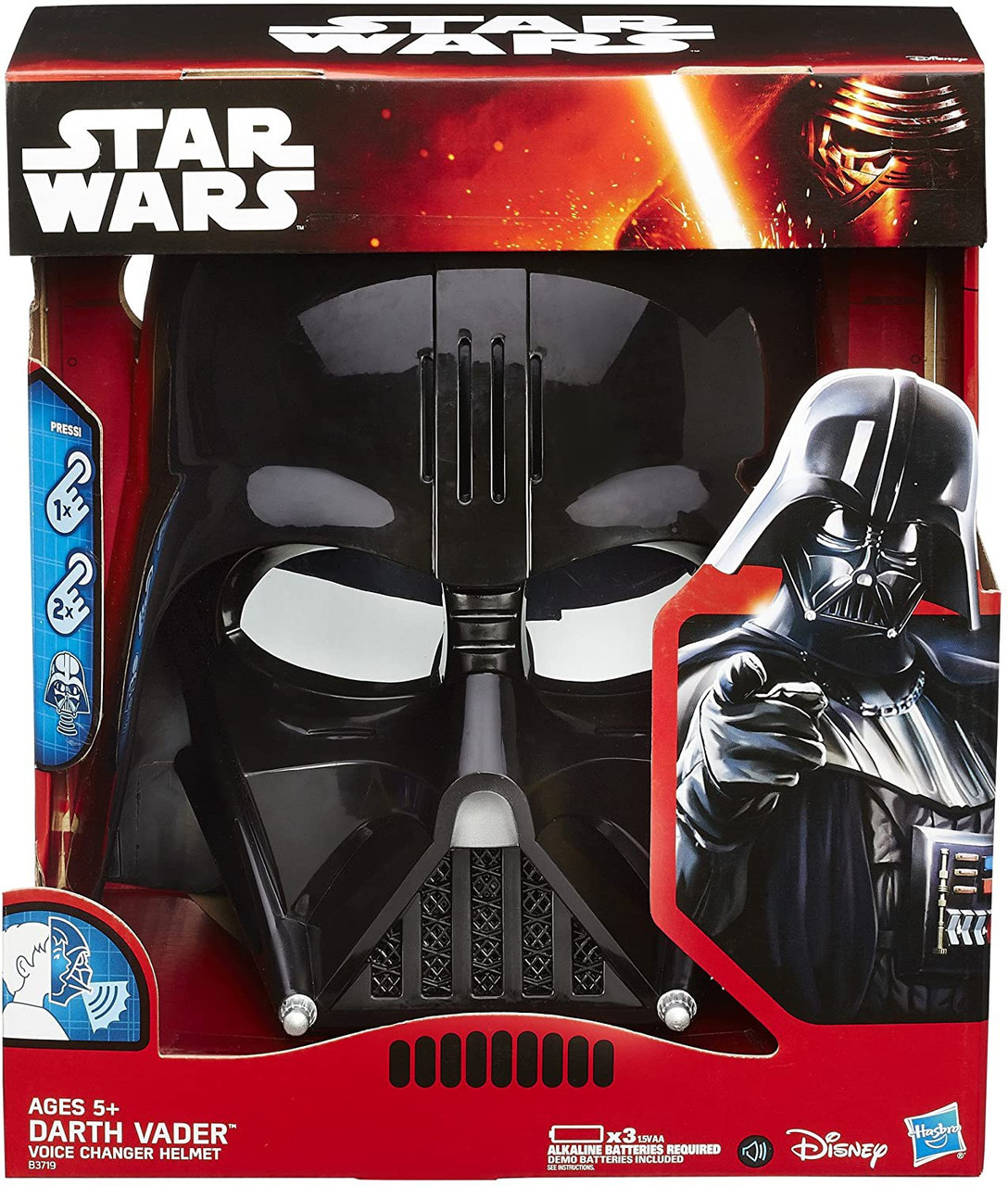 Star Wars The Force Awakens Darth Vader Voice Changer Helmet