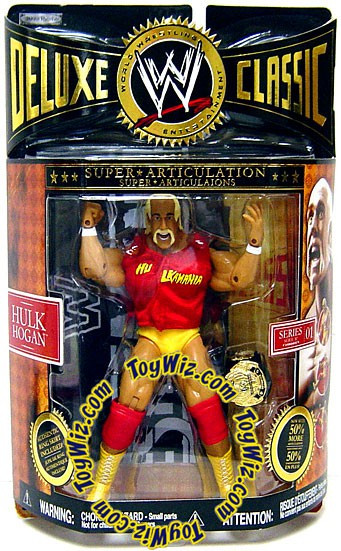 WWE Wrestling Deluxe Classic Superstars Series 1 Hulk Hogan Action