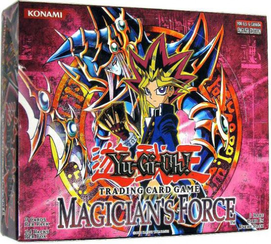 YuGiOh Magicians Force Booster Box 24 Packs Konami - ToyWiz