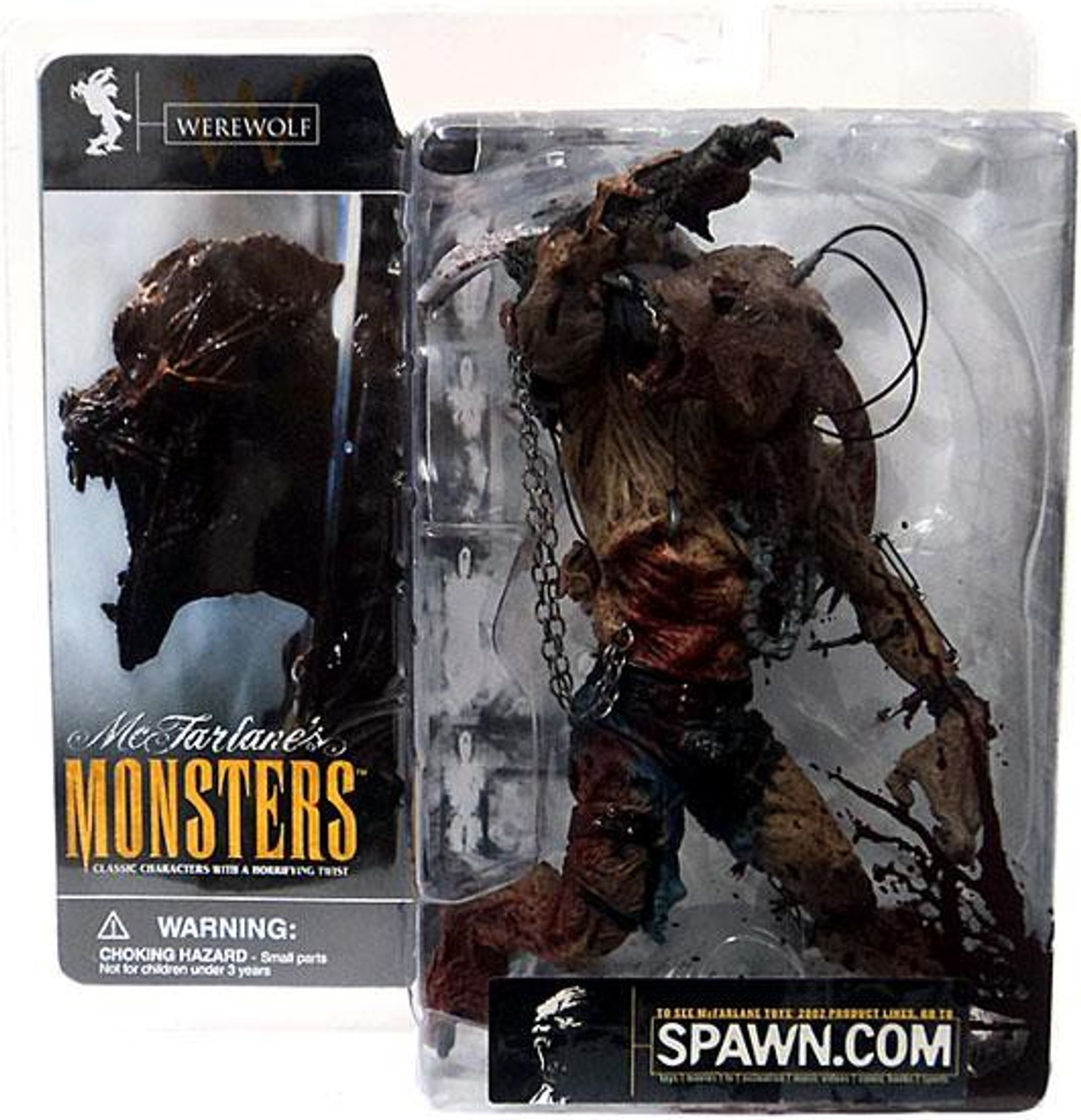 mcfarlane monsters werewolf