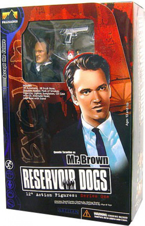 Reservoir Dogs Mr. Brown 12 Deluxe Action Figure Palisades Toys
