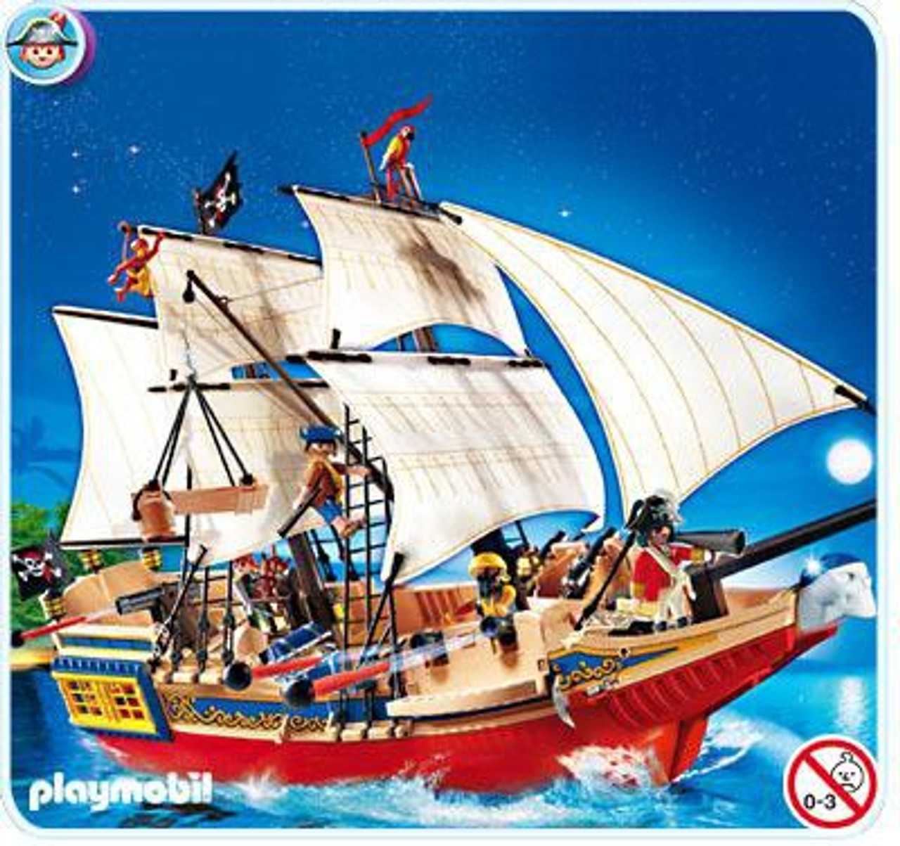 playmobil pirate boat