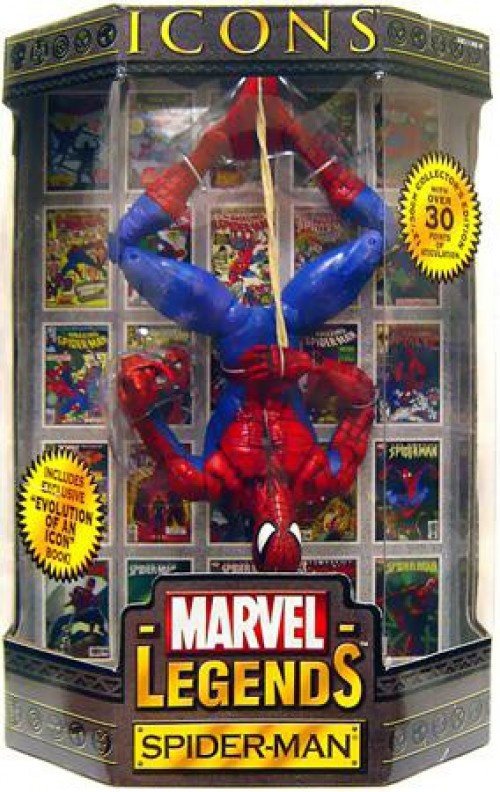 MARVEL LEGENDS ICONS スパイダーマン フィギュア Marvel Icons Marvel Legends Spider-Man 12 Deluxe Action Figure Toy