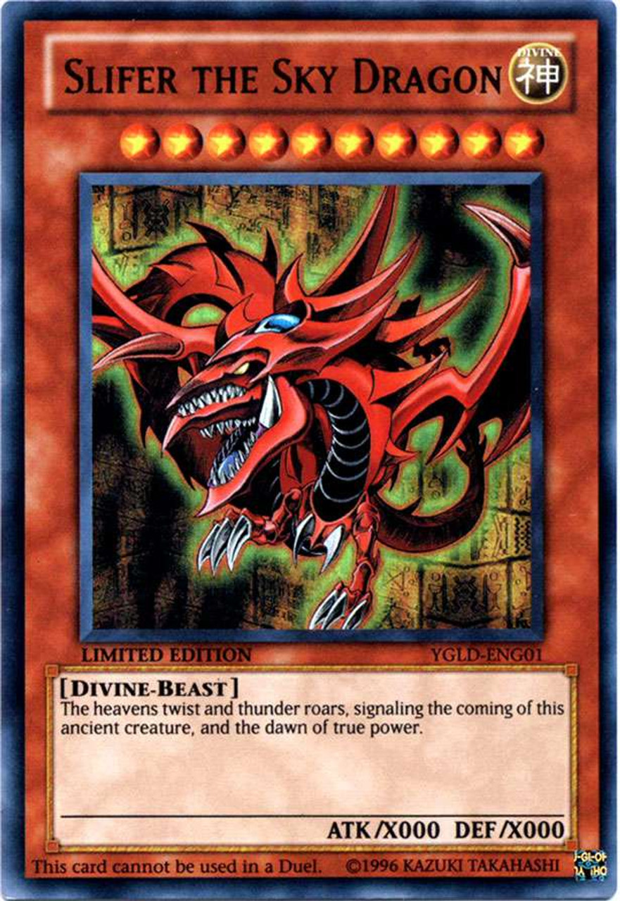 Yugioh Yugis Legendary Decks Single Card Ultra Rare Slifer The Sky