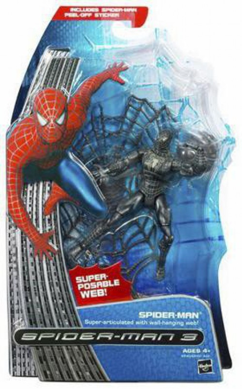 Spiderman 3 black suit figure Clearance