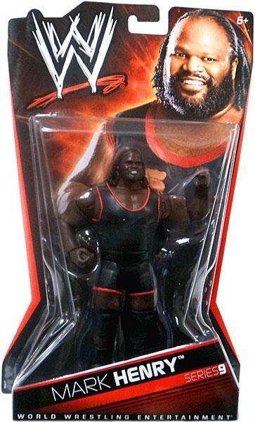 WWE Wrestling Series 9 Mark Henry Action Figure Mattel Toys ToyWiz