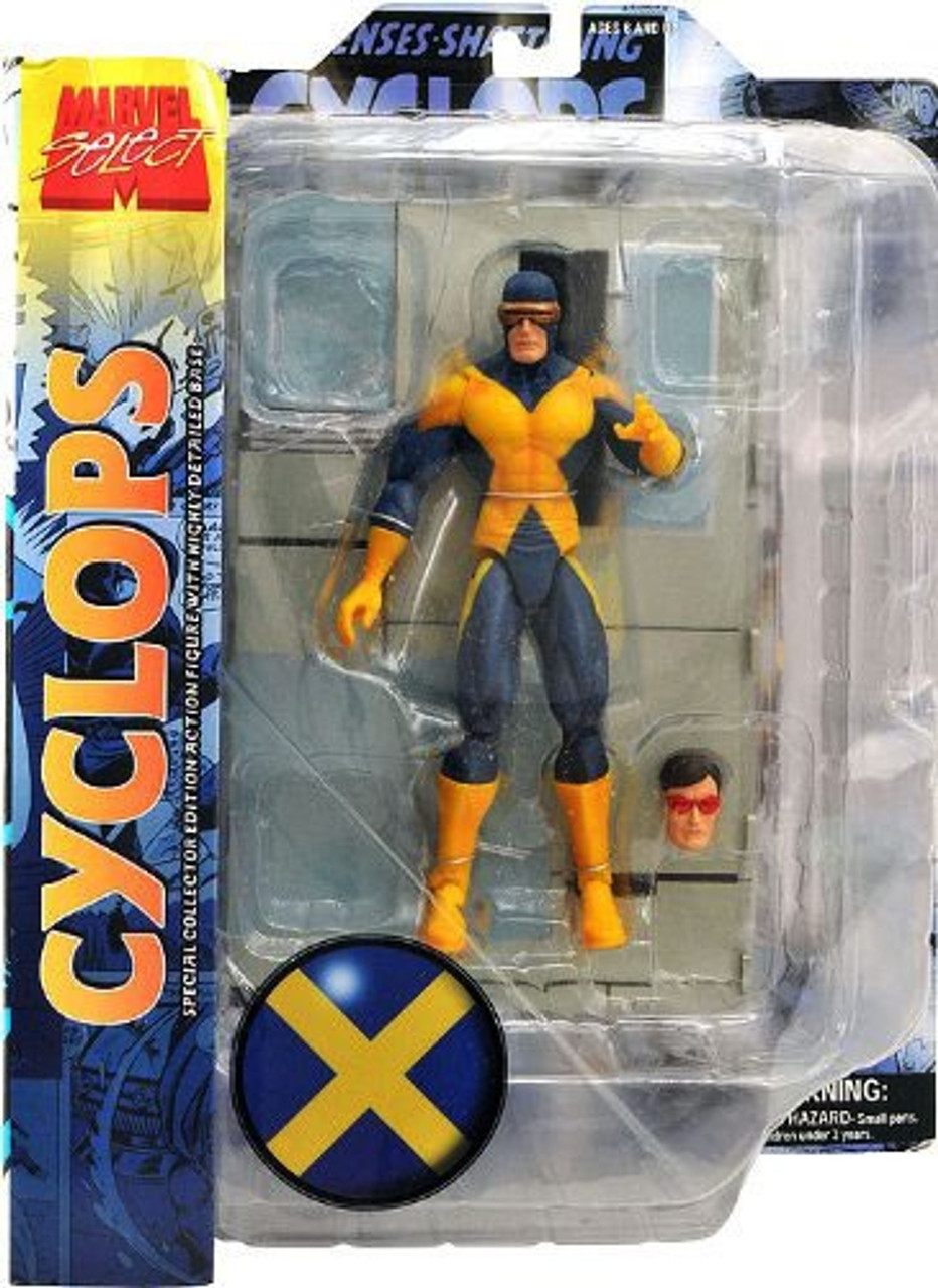 Marvel X Men Marvel Select Cyclops 7 Action Figure X Factor Diamond Select Toys Toywiz - roblox x men cyclops