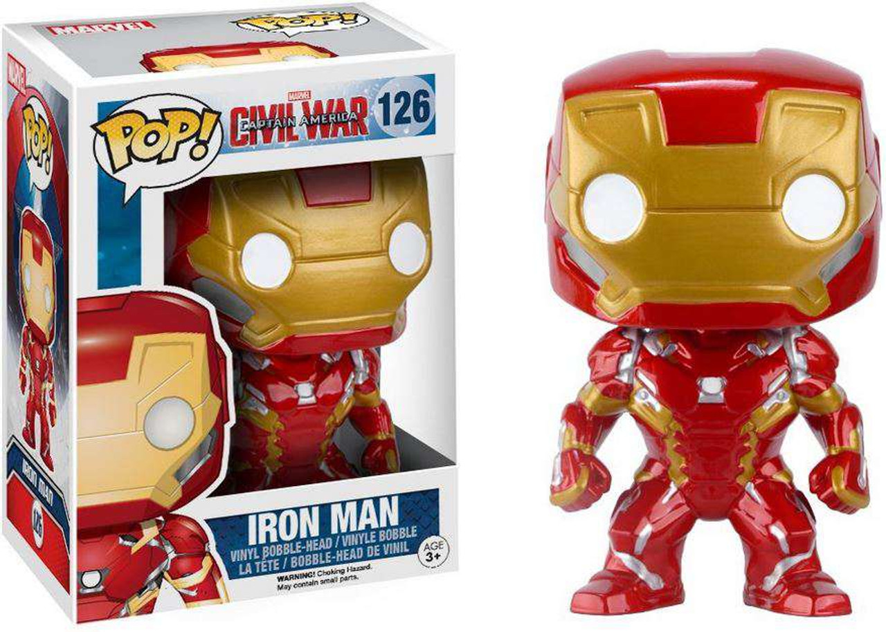 civil war iron man funko pop