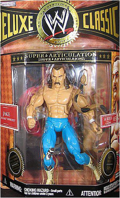 ジェイク・ザ・スネーク・ロバーツ　WWEクラシックスーパースター WWE Wrestling Deluxe Classic Superstars Series 3 Jake the Snake