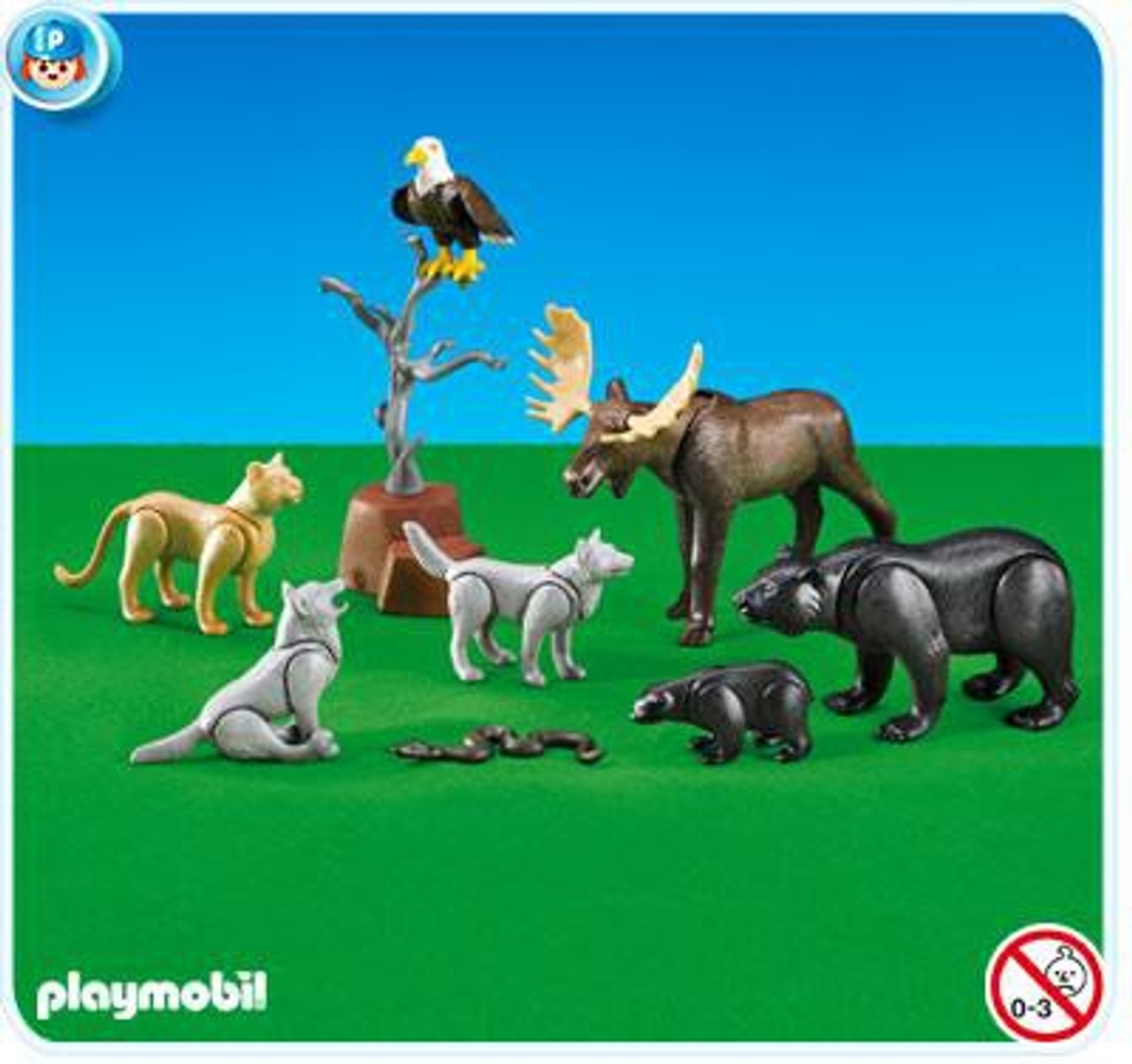 playmobil wildlife animals