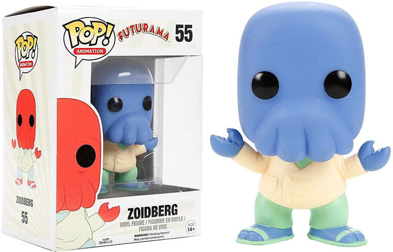Funko Futurama POP Animation Zoidberg Exclusive Vinyl Figure 55 Blue ToyWiz