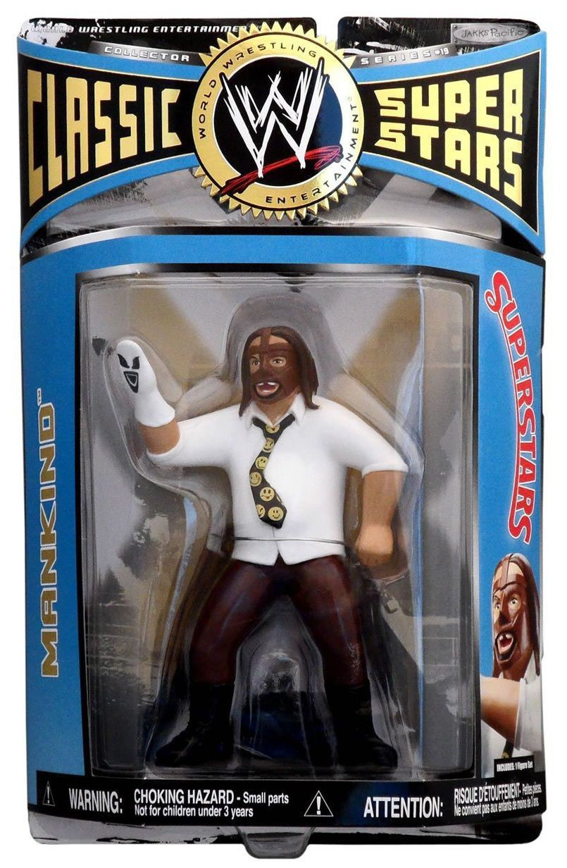 WWE Wrestling Classic Superstars Series 19 Mankind Action Figure