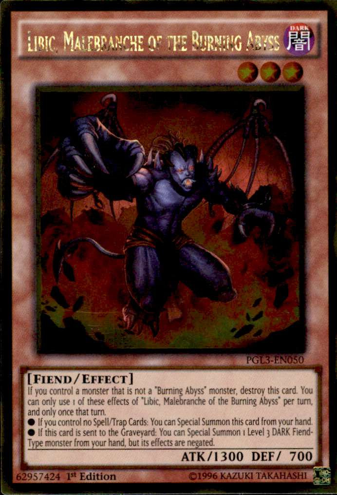 Yu-Gi-Oh! The Terminus Of The Burning Abyss – Gold Rare Karte, 1st Edition Aus Premium Gold Set
