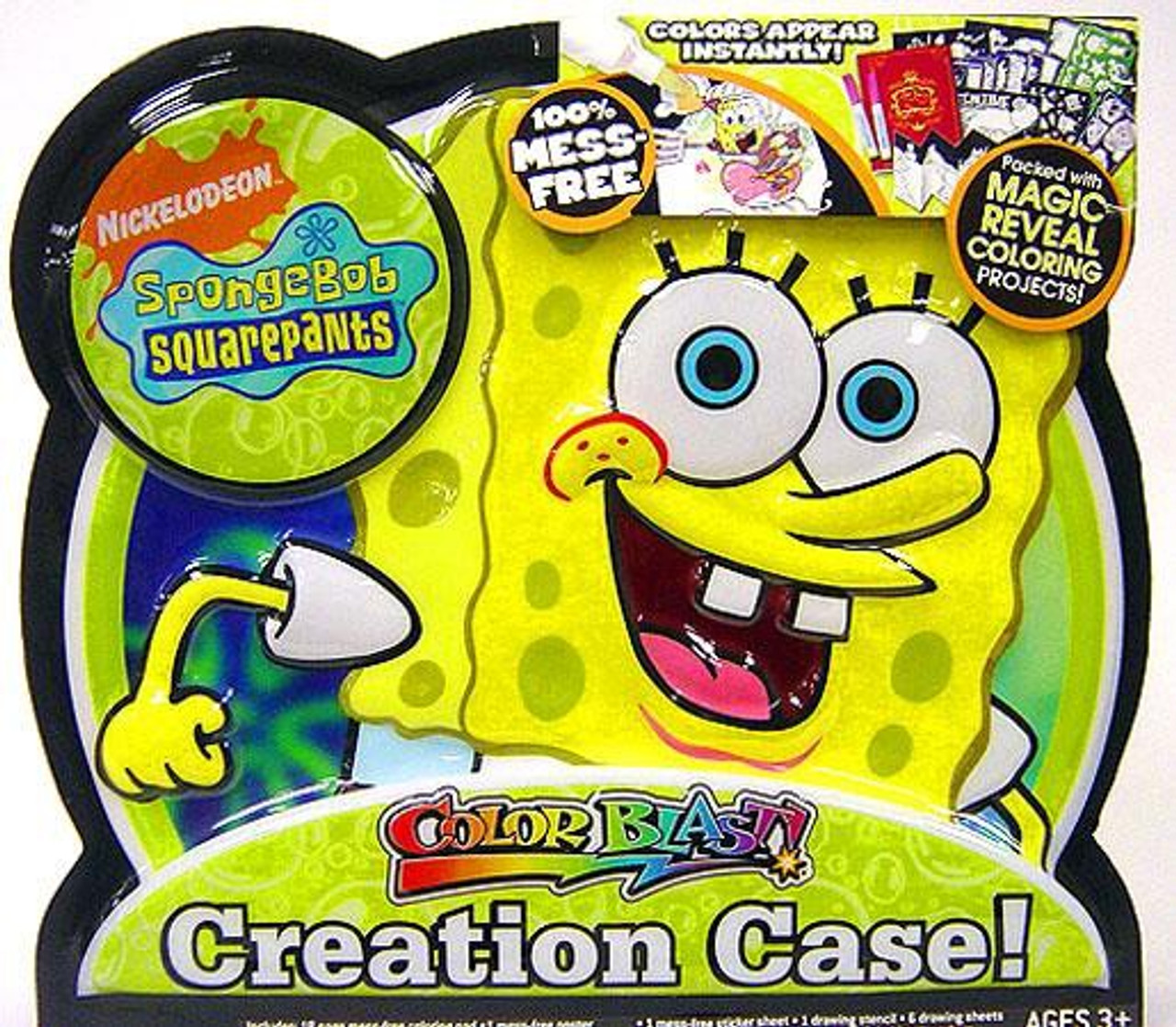 Spongebob Squarepants Color Blast Creation Case Activity Set Giddy Up Toywiz - using the infinity gauntlet in spongebob house roblox robbery