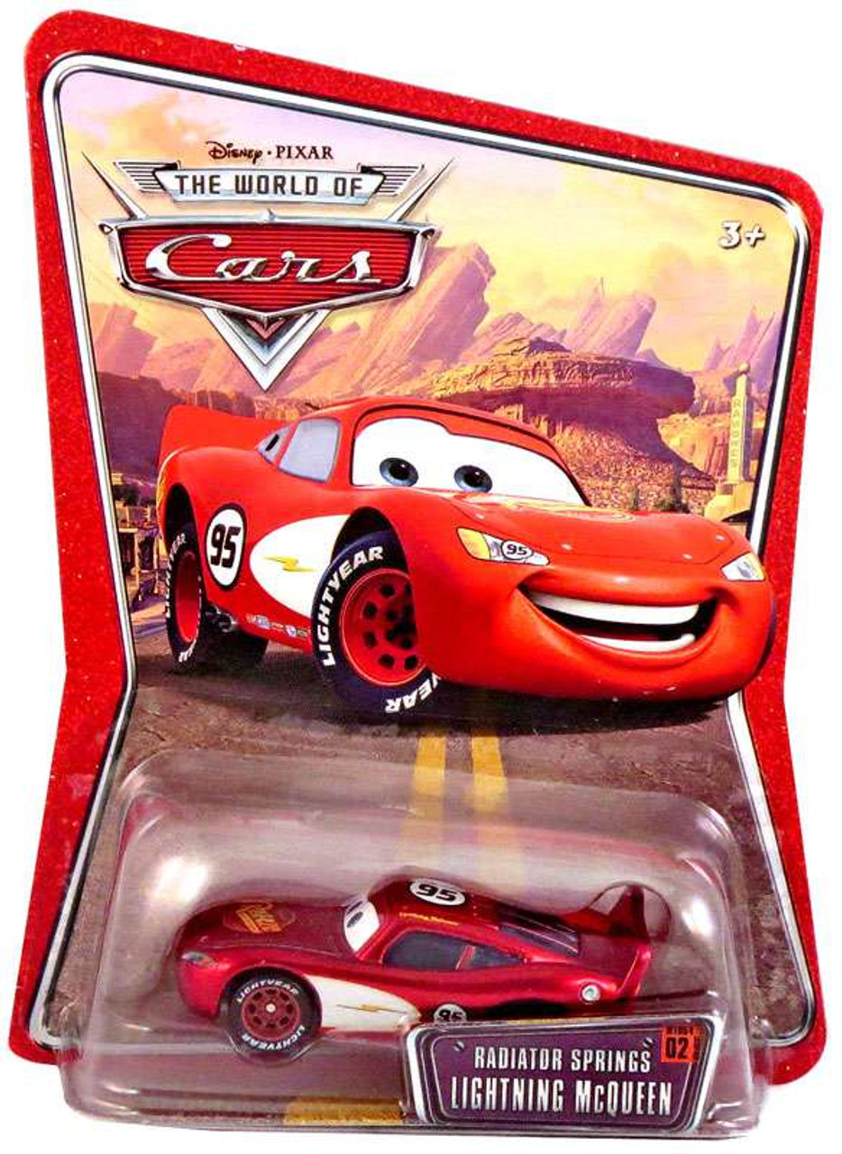 Disney Pixar Cars The World Of Cars Series 1 Radiator Springs Lightning Mcqueen 155 Diecast Car 