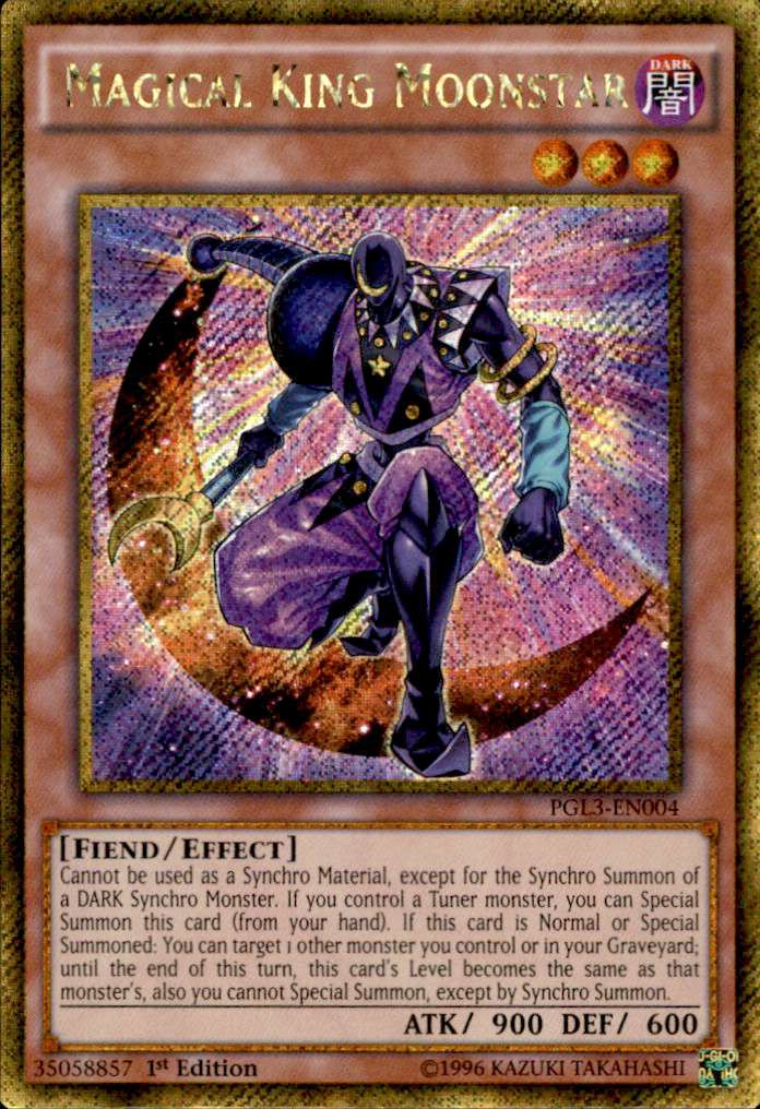 YuGiOh Premium Gold Infinite Gold Single Card Gold Secret Rare Magical