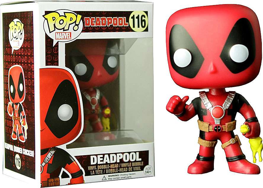 deadpool bobble head pop