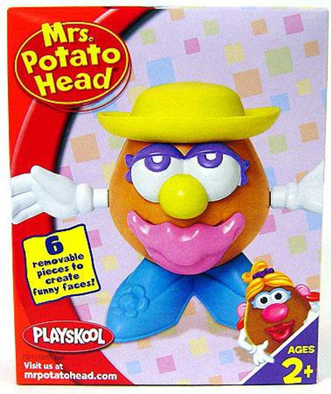 Mr Potato Head Mrs Potato Head Figure Yellow Hat Hasbro Toys Toywiz - ms potato head roblox