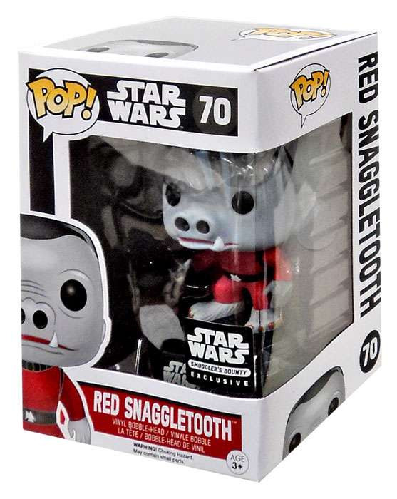 Funko Star Wars The Force Awakens POP Star Wars Red Snaggletooth