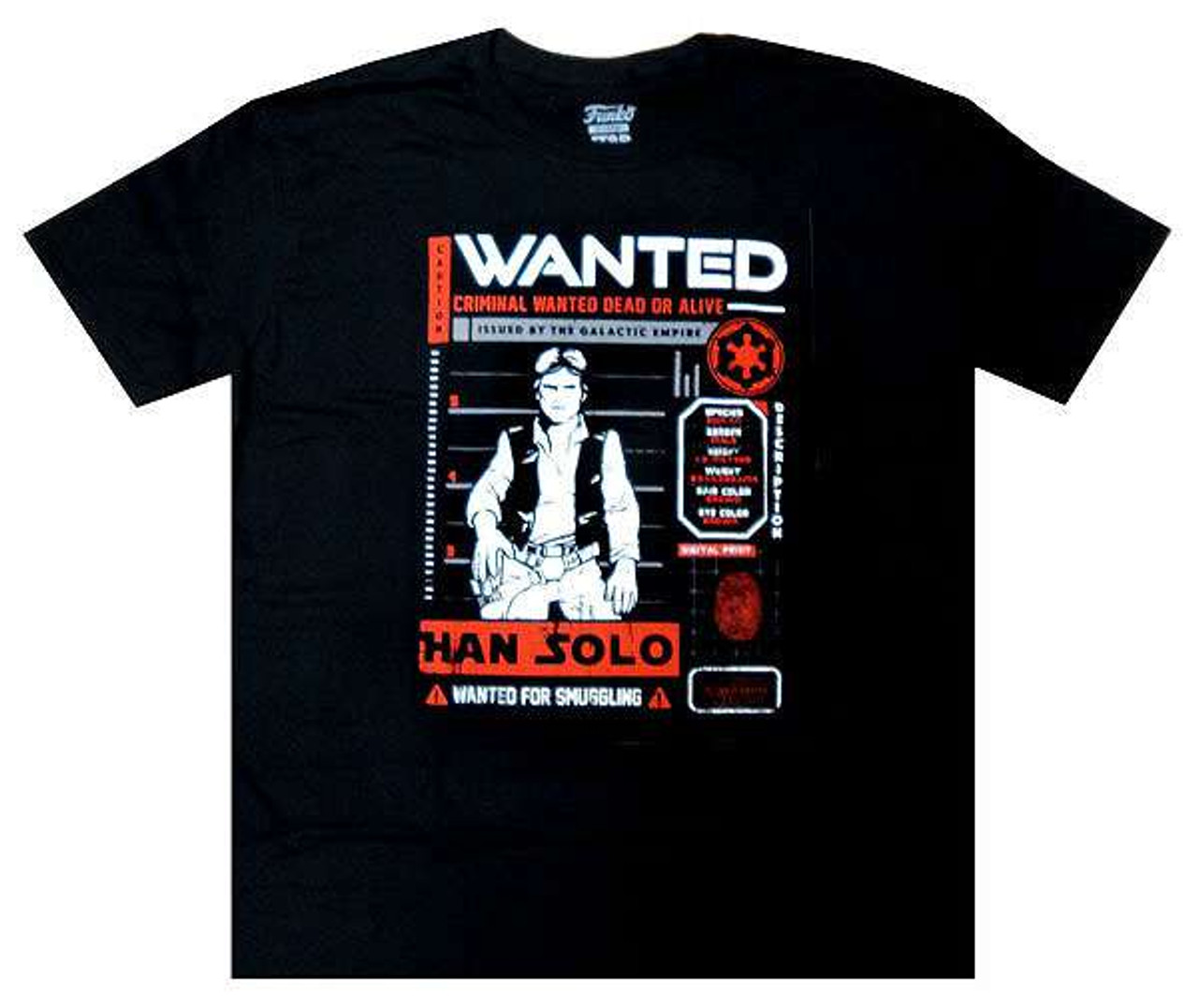 han solo t shirt