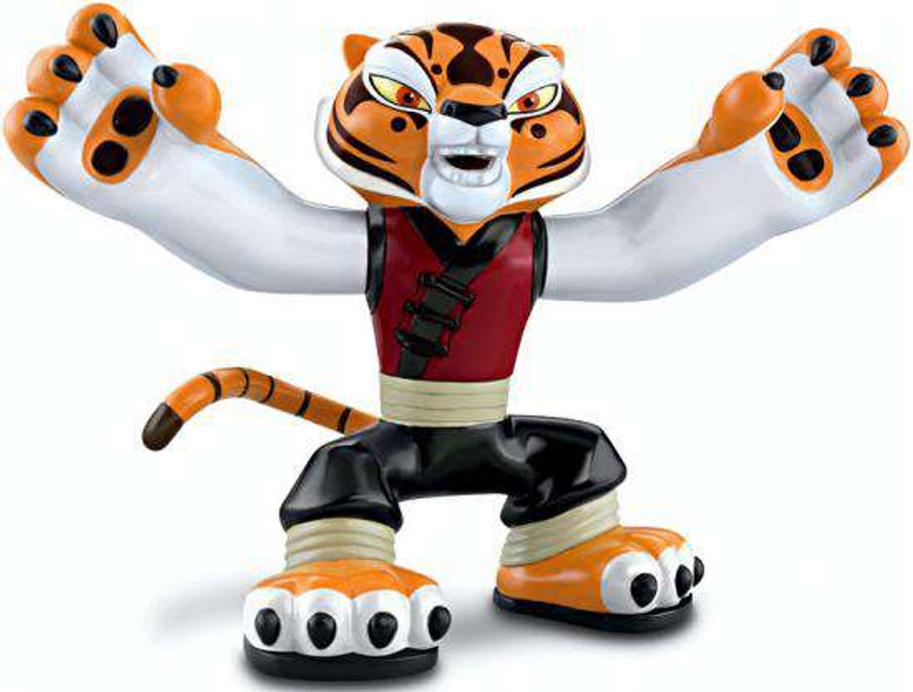 Kung Fu Panda 2 Tigress Action Figure Fierce Fighting Mattel Toys ToyWiz