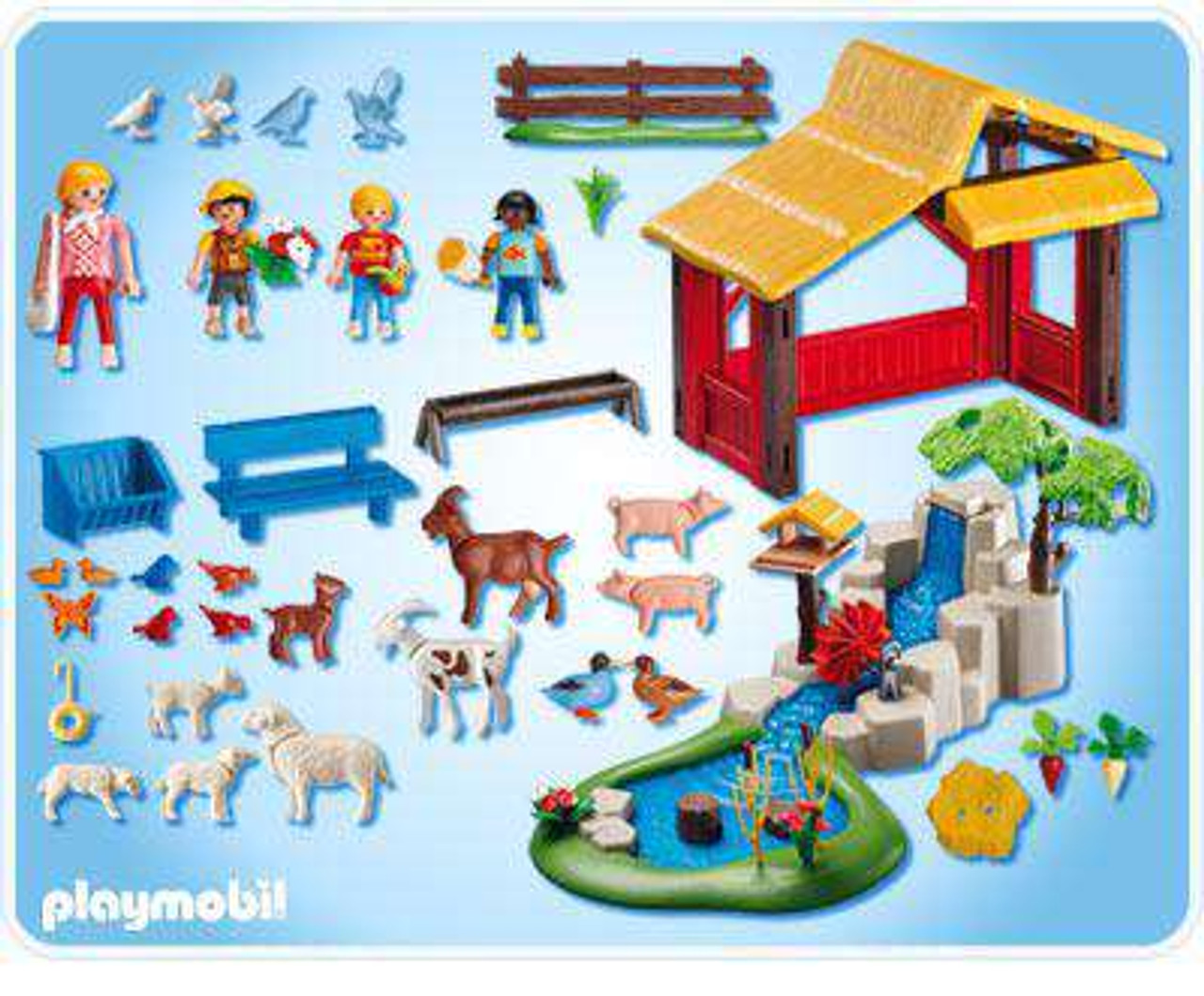 Playmobil Childrens Zoo Set 4851 - ToyWiz