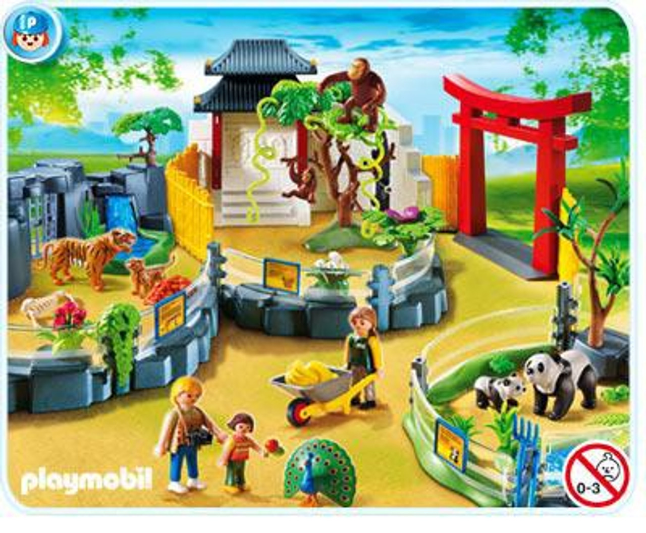 Набор зоопарк. Плеймобил конструктор зоопарк. Playmobil 4852.