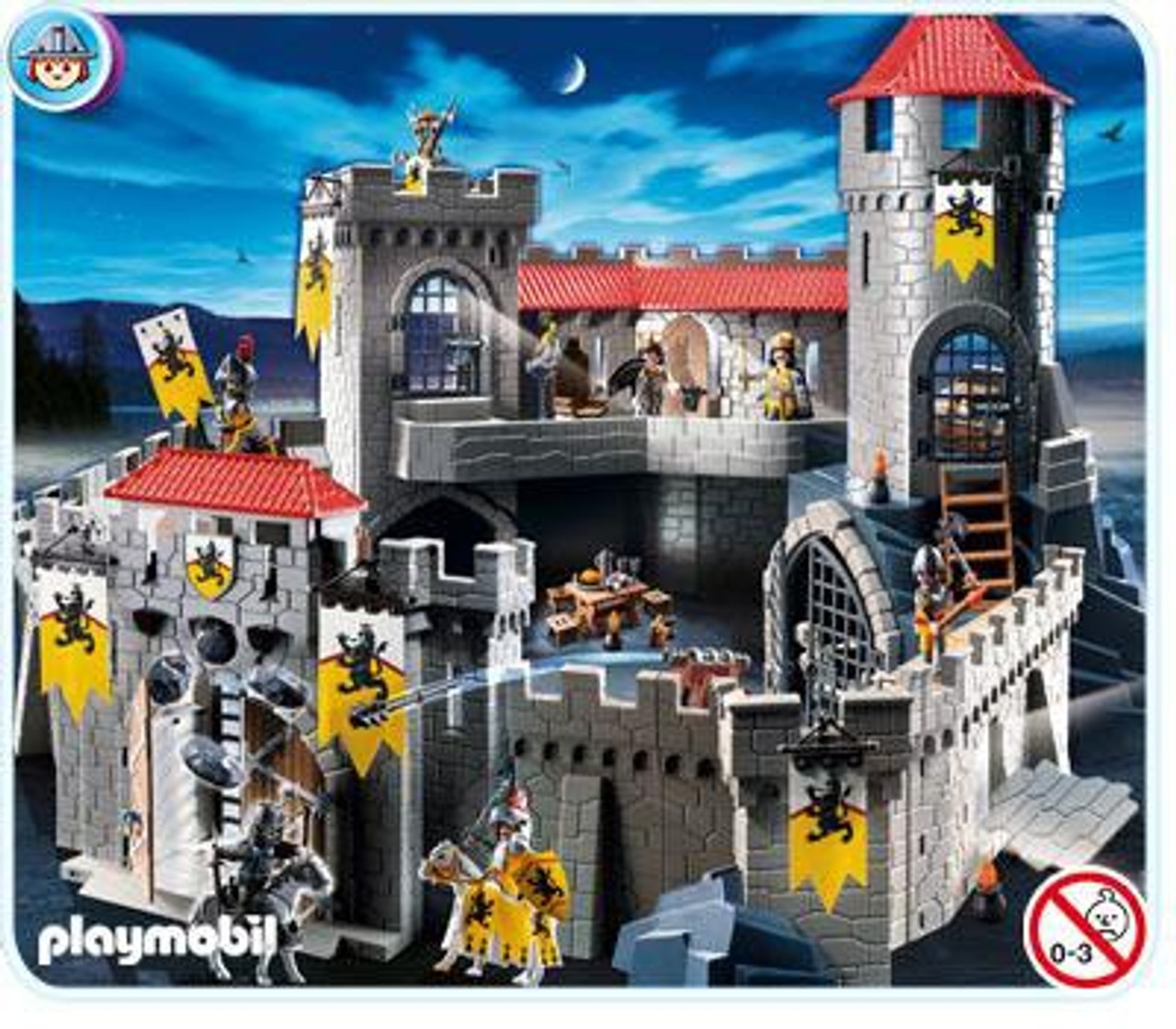 playmobil lion knights castle