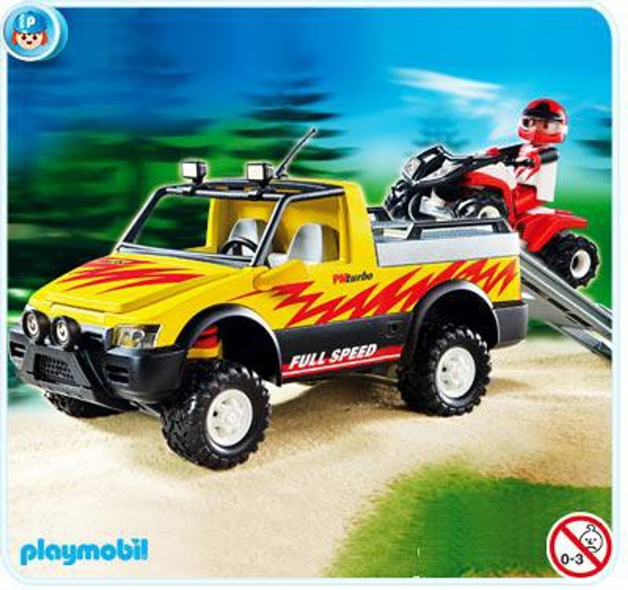 playmobil pickup truck