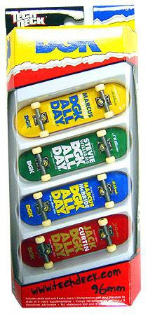Tech Deck Dgk 96mm Mini Skateboard 4 Pack Marcus Mcbride