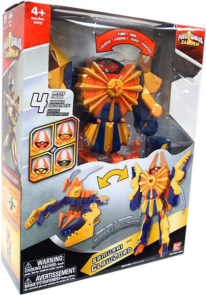 Power Rangers Samurai Deluxe DX Samurai ClawZord Action Figure