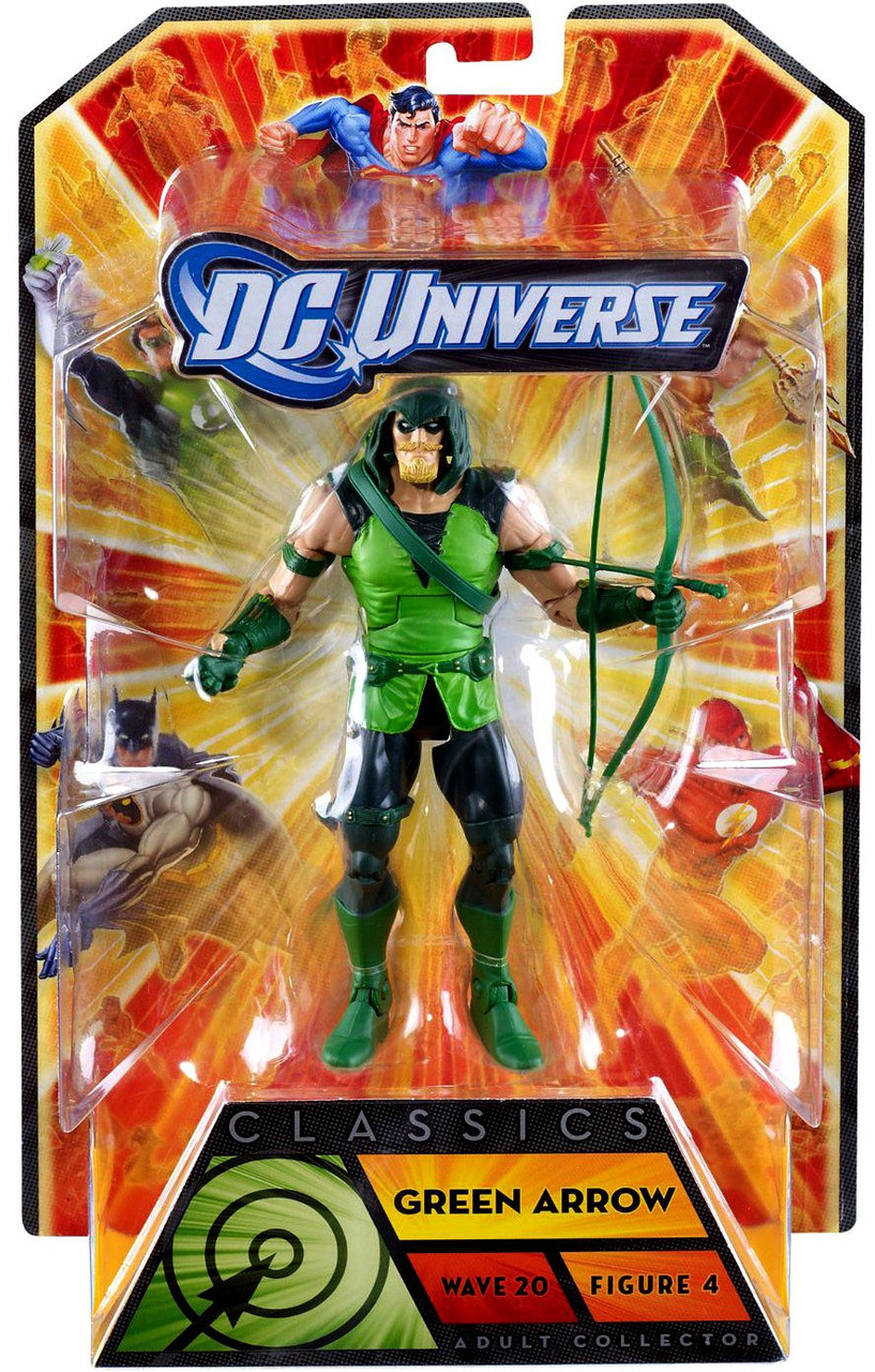 DC グリーンアロー　アクションフィギュア　Green Arrow フィギュア DC Universe Classics Wave 20 Green Arrow 6 Action Figure 4 Hooded