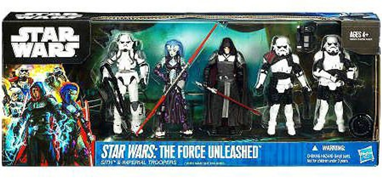 star wars force unleashed figures