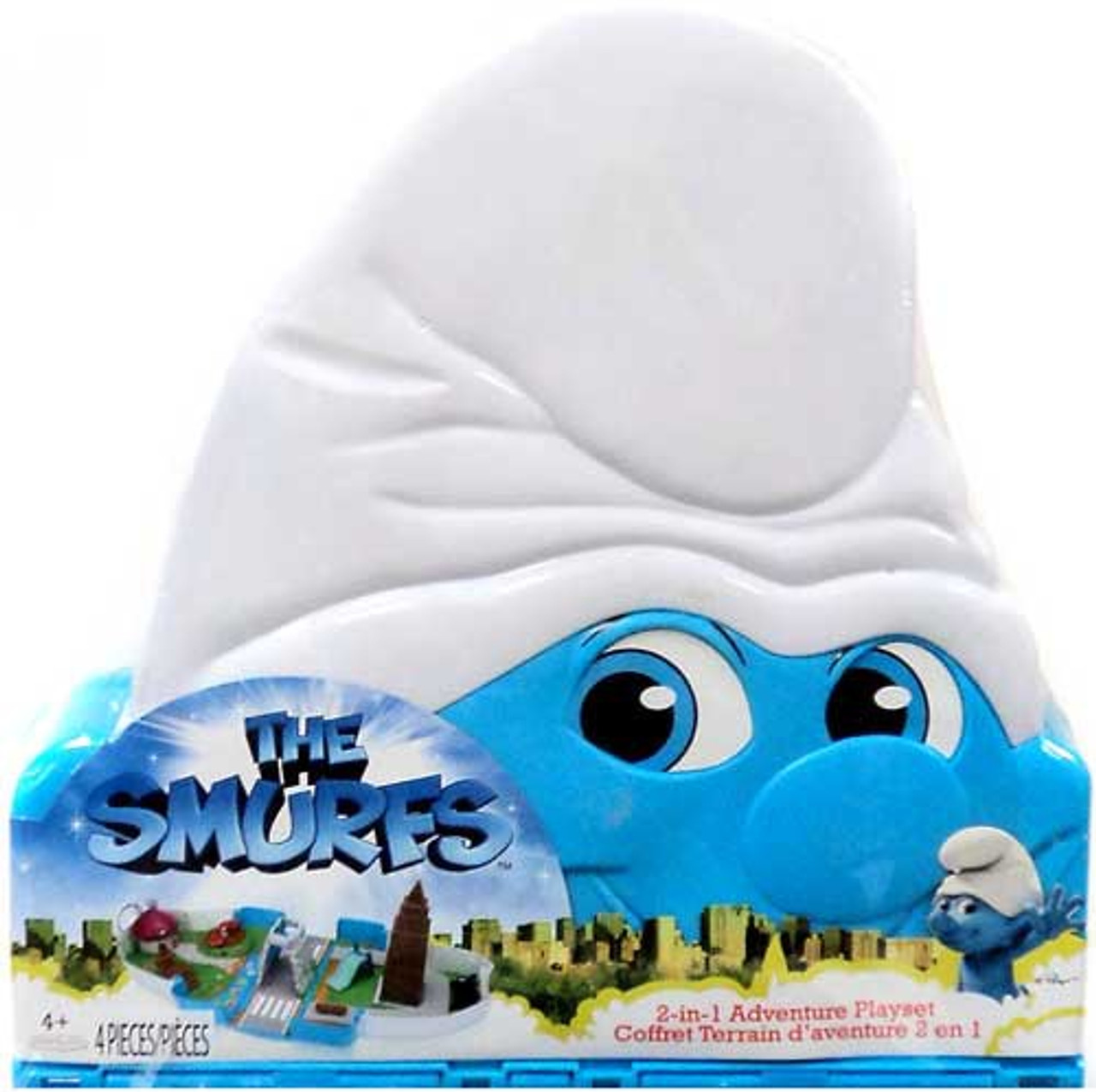 The Smurfs Movie 2 In 1 Adventure Playset Jakks Pacific Toywiz - smurf backpack roblox