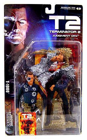 McFarlane Toys Terminator Movie Maniacs Series 4 T-1000 Action
