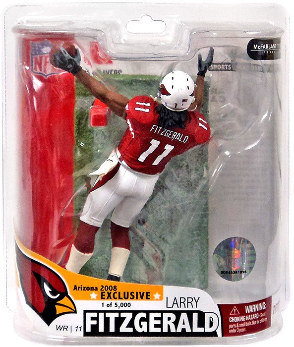 Mcfarlane Toys Nfl Arizona Cardinals Sports Picks Exclusive Larry Fitzgerald Exclusive Action Figure