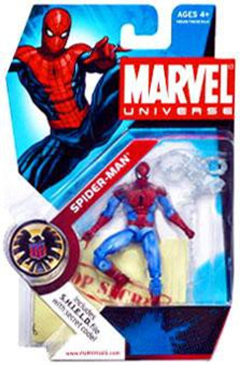 marvel universe spiderman figure