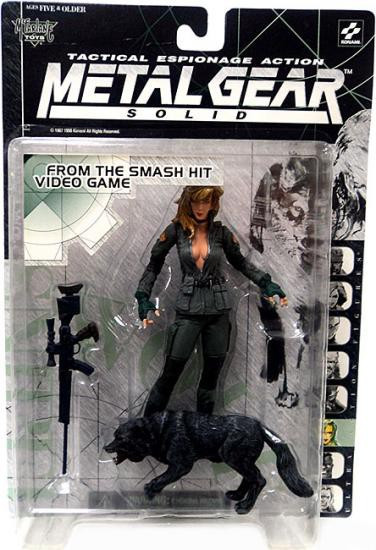 Metal Gear Solid - Action Figure Sniper Wolf, 18 Cm – La Leggenda Di Shadow Moses Arriva A Casa Tua!