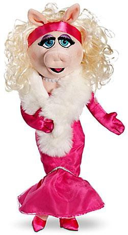 miss piggy in pink dress Disney The Muppets Exclusive 19 Plush Figure Join the Muppets on an exciting adventure as they embark on a world tour Disney Store Authentic Original Miss