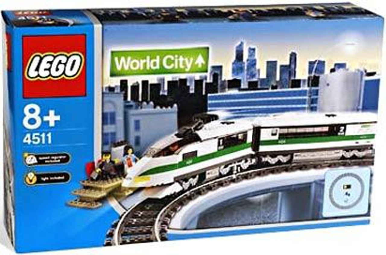 lego city bullet train