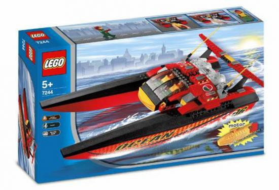 lego city speedboat