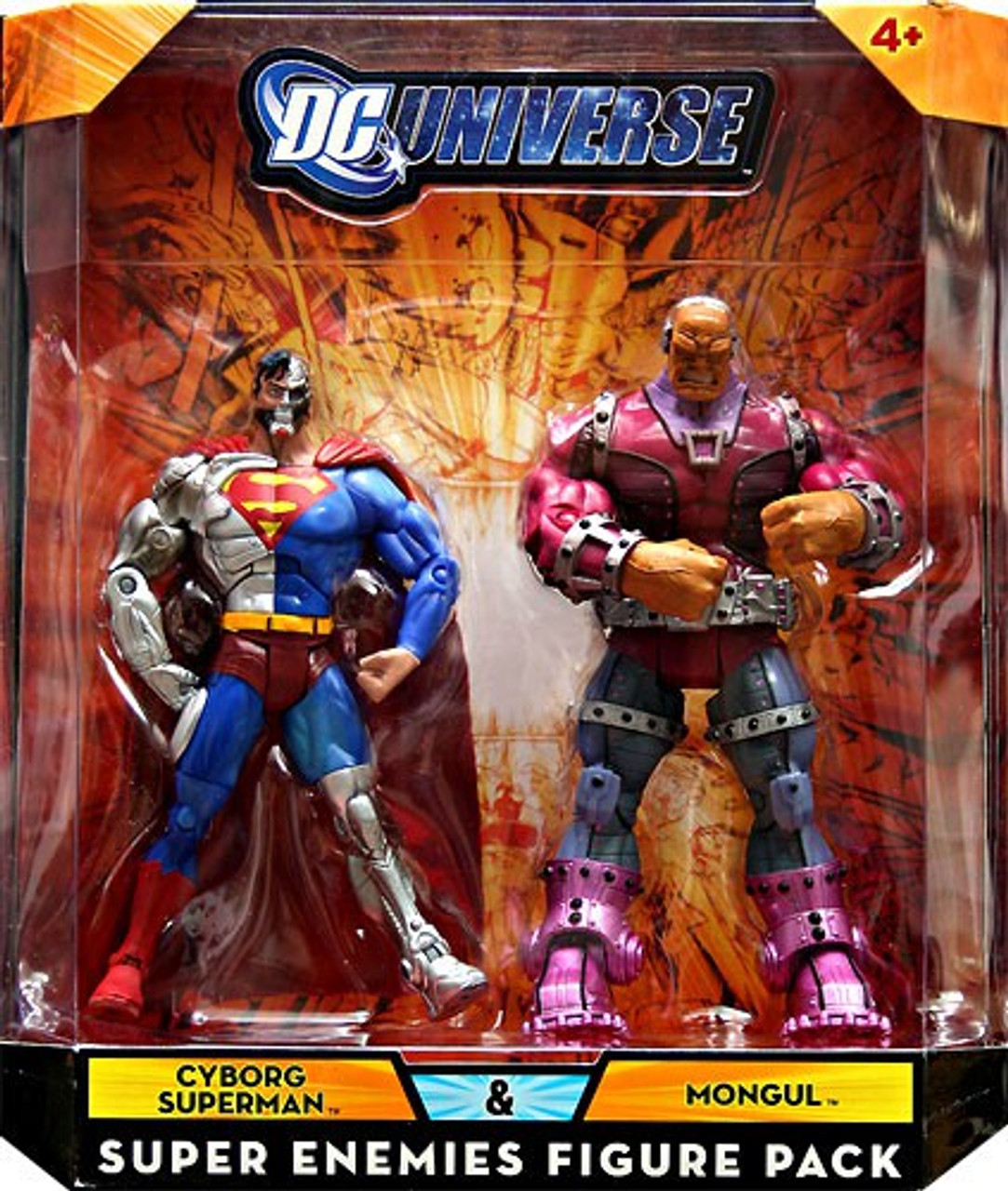 DC Cyborg Superman Mongul Exclusive 6 Figures Mattel Toys - ToyWiz