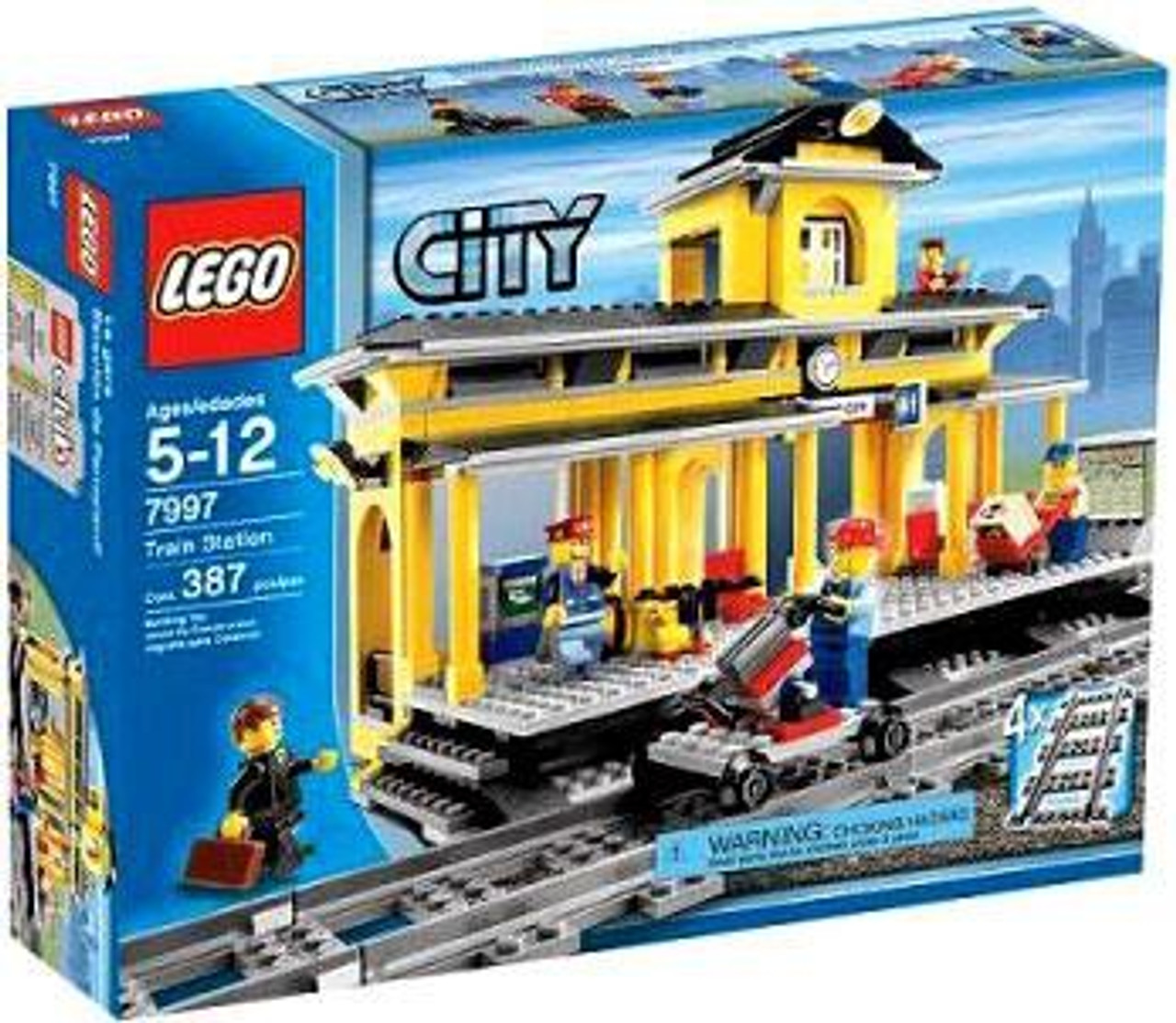 lego train station set