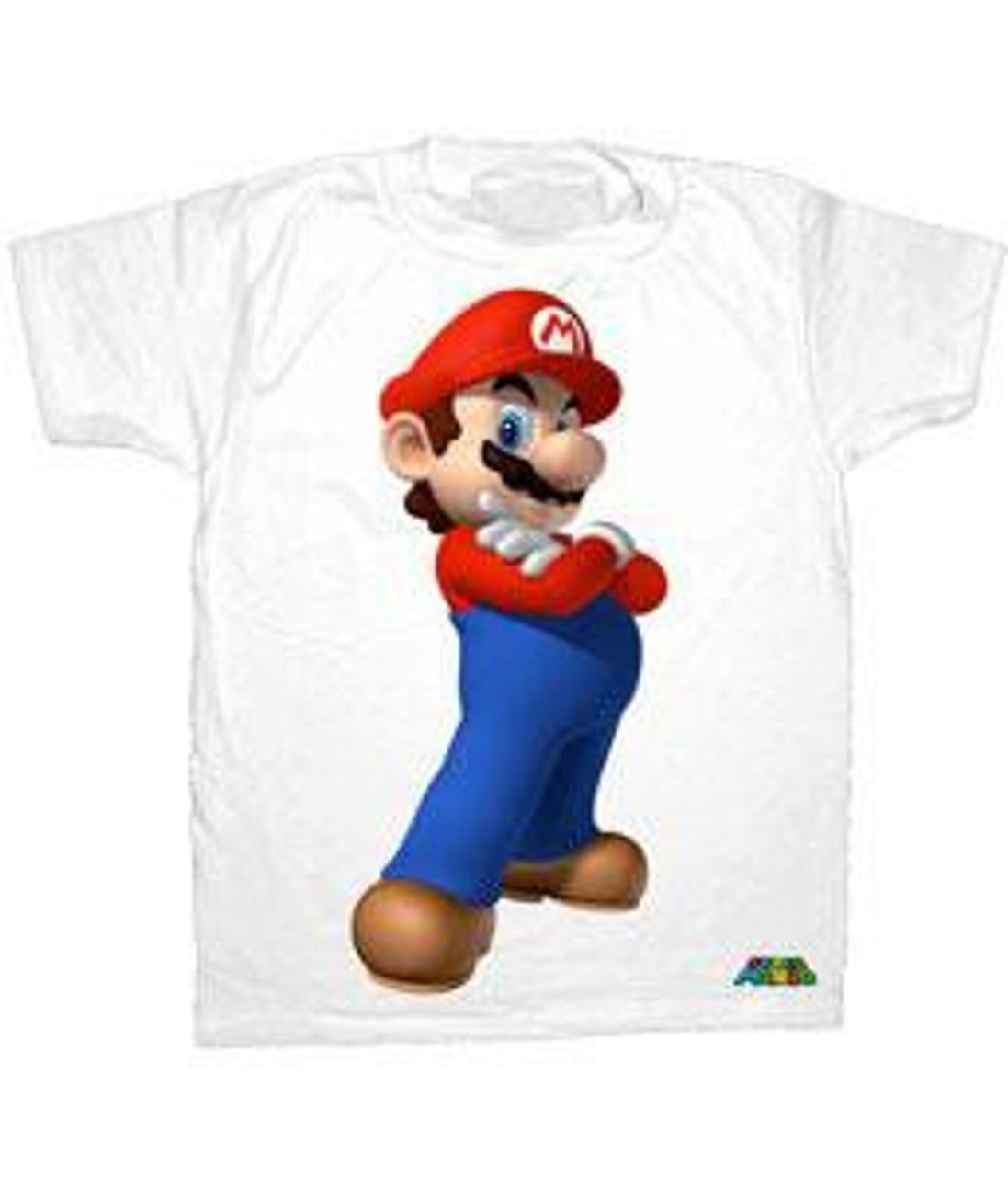 Super Mario Heroic Super Mario T Shirt Adult Medium Changes Toywiz - doom slayer roblox shirt