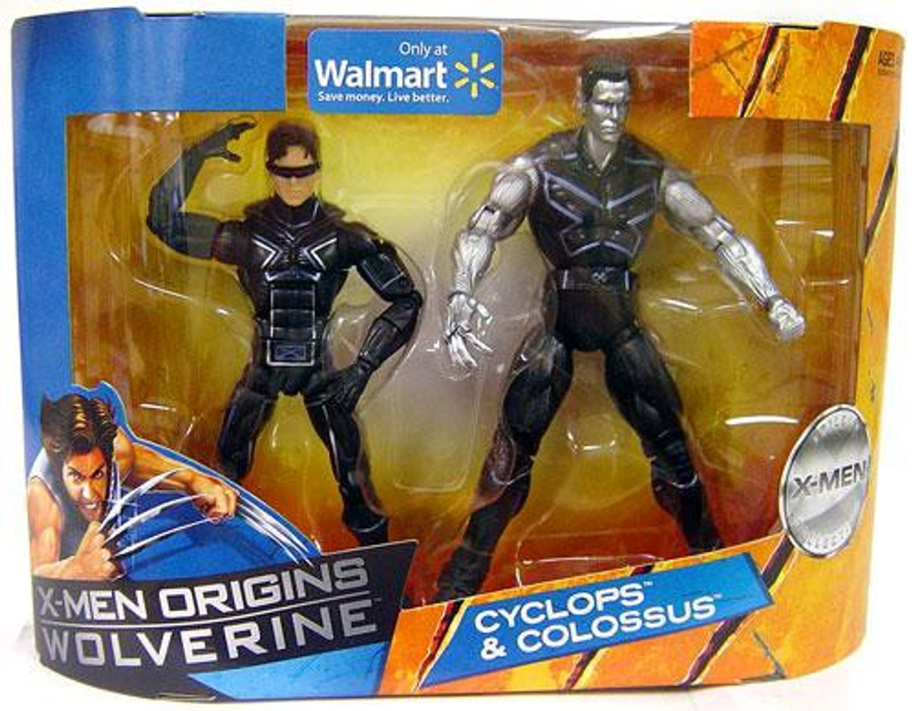 X Men Origins Wolverine Cyclops Colossus Exclusive Action Figure 2 Pack Hasbro Toys Toywiz - roblox x men cyclops
