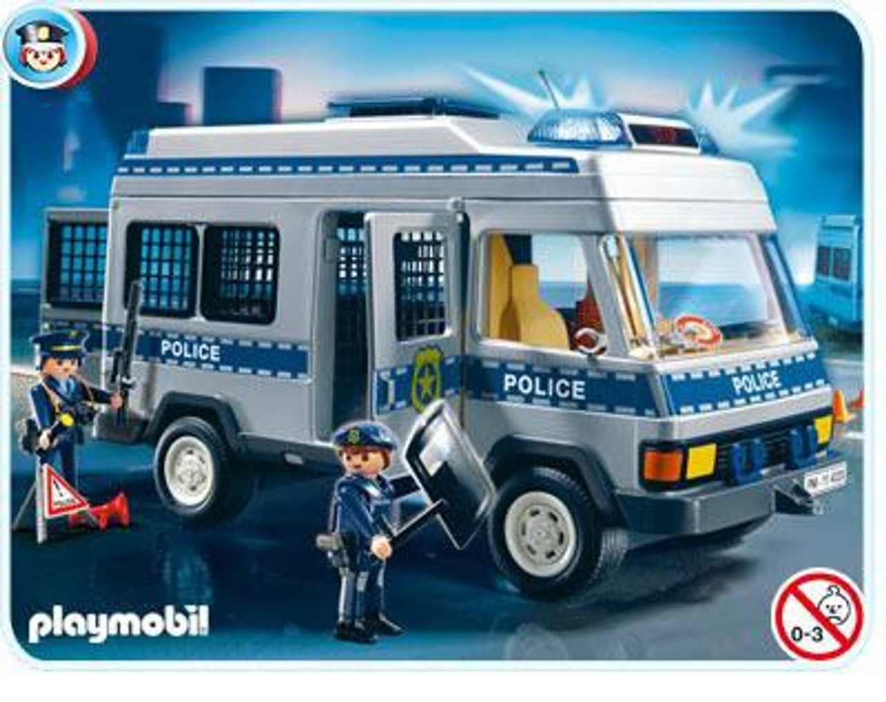 playmobil police van