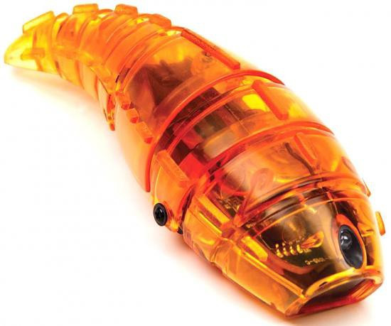Hexbug Micro Robotic Creatures Single Figure Larva Orange Toywiz